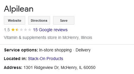 alpilean google reviews